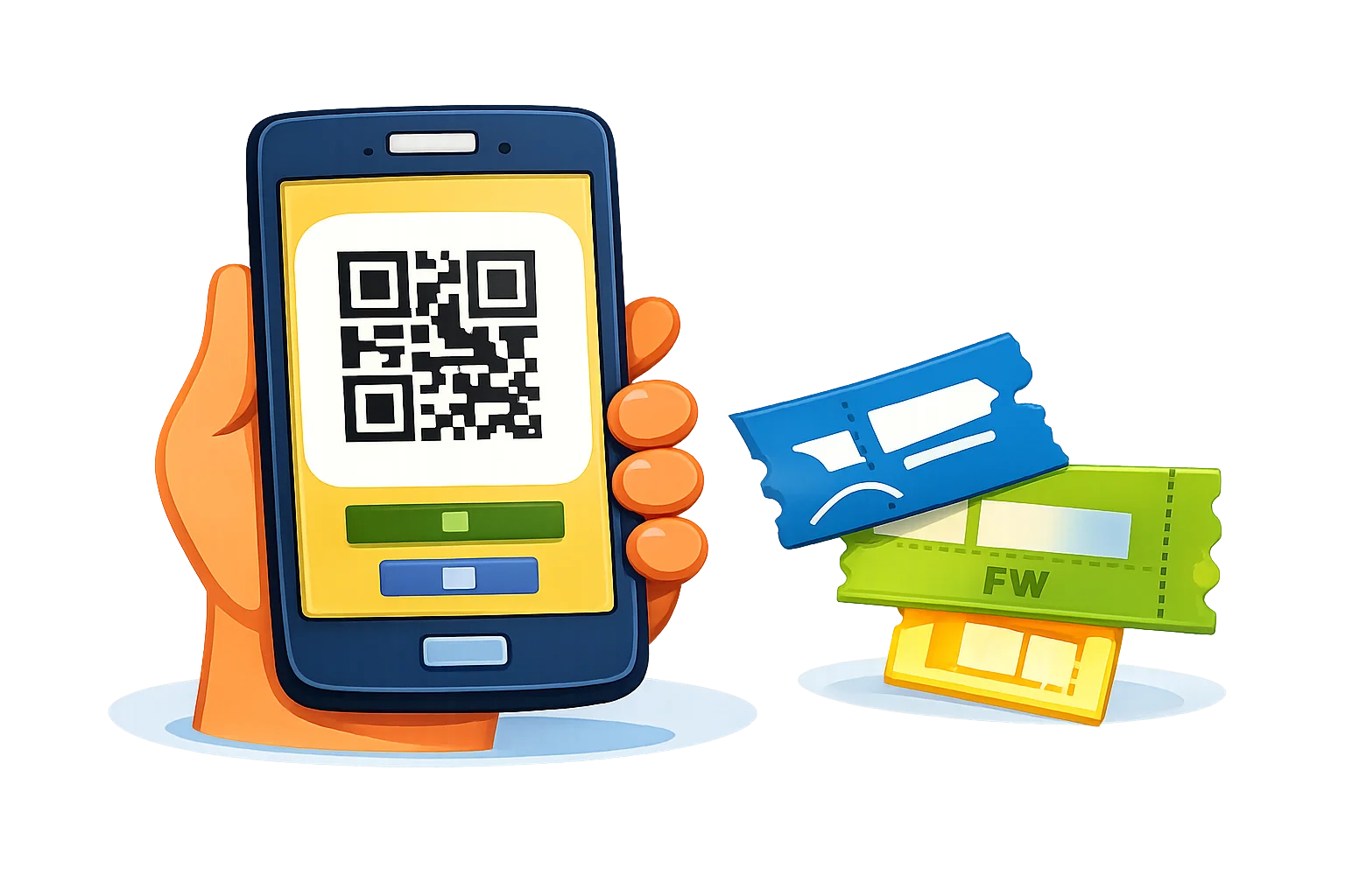 Ilustración control QR